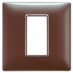 Placca 1M marrone micalizzato