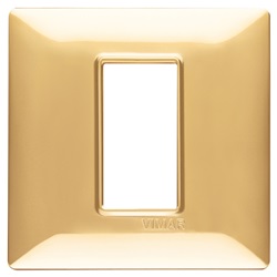 Placca 1M oro lucido Plana 