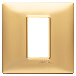 Placca 1M oro opaco Plana 