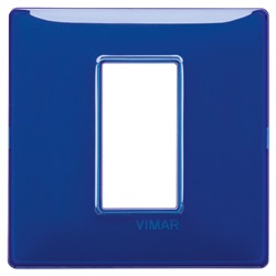 Placca 1M Reflex zaffiro Plana 
