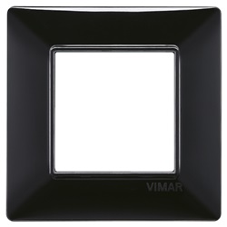 Placca 2M nero Plana 