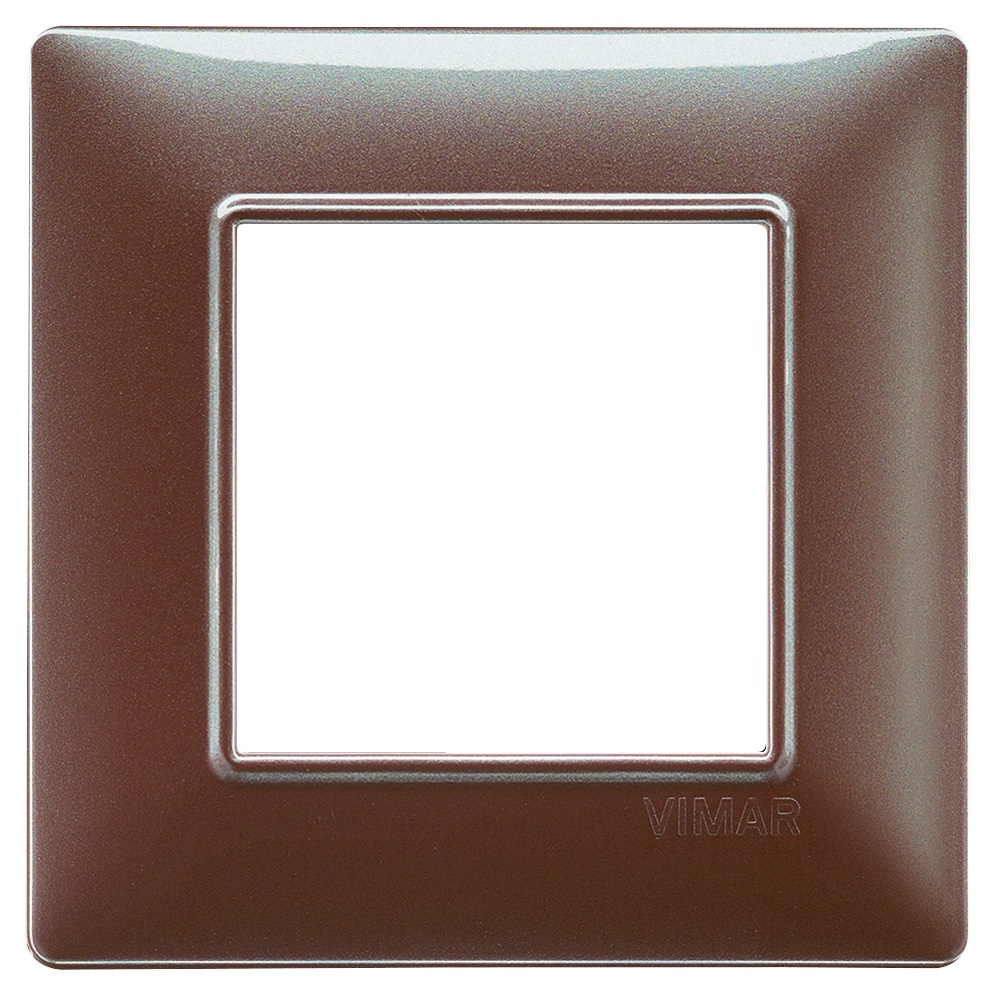 Placca 2M marrone micalizzato