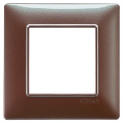 Placca 2M marrone micalizzato