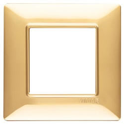 Placca 2M oro lucido Plana 