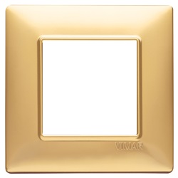 Placca 2M oro opaco Plana 