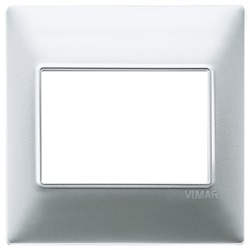 Placca 3M BS argento opaco Plana 