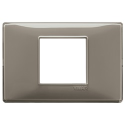Placca 2M centrali Reflex cenere Plana 