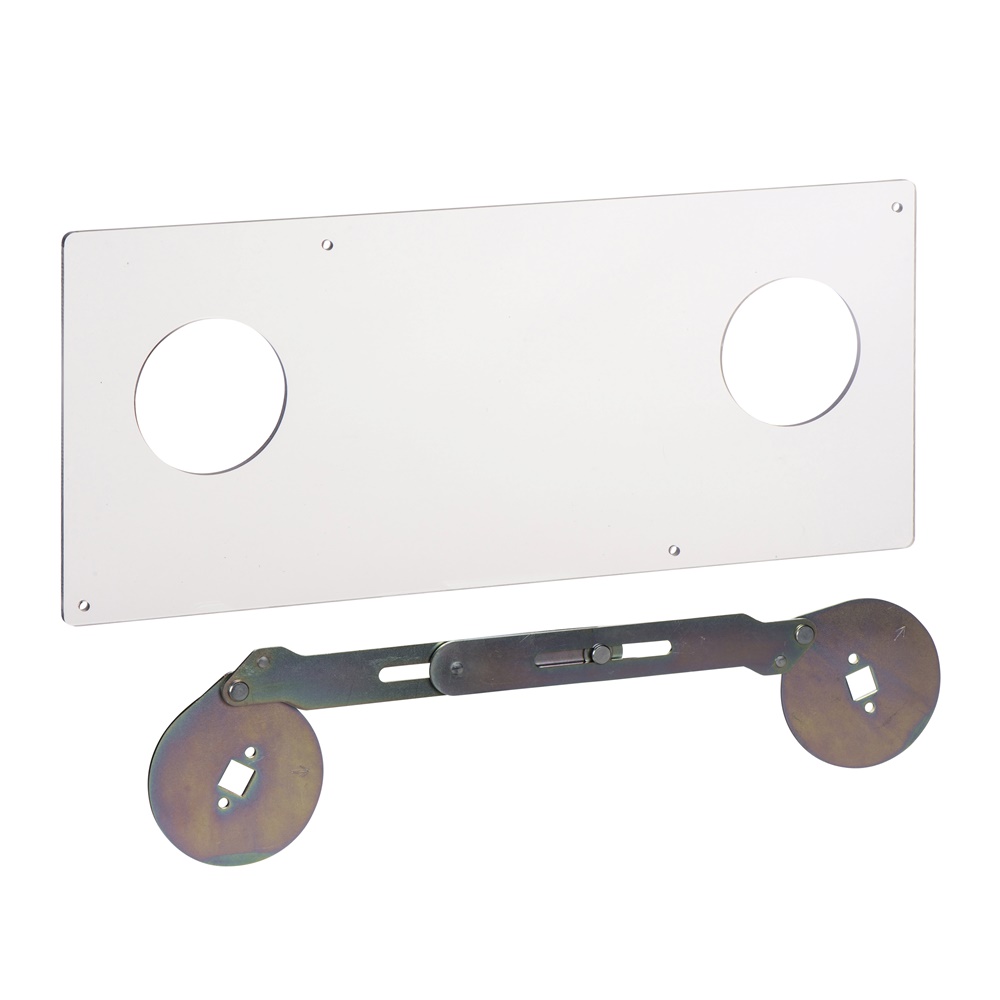 Kit blocco con manovra rotativa per interruttori Compact NS630B-1600 doppio