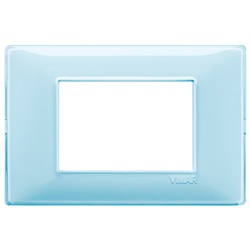 Placca 3 moduli reflex acqua Plana 