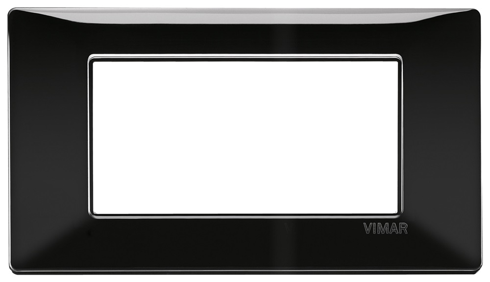 Placca 4M nero Plana 