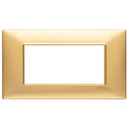 Placca 4M oro opaco Plana 