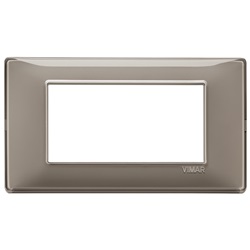 Placca 4M Reflex cenere Plana 
