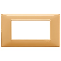 Placca 4M Reflex ambra Plana 