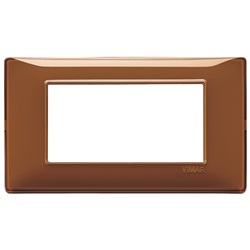 Placca 4M Reflex tabacco Plana 