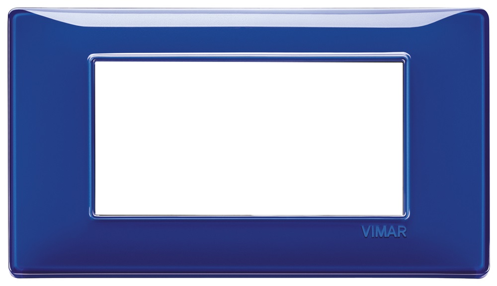 Placca 4M Reflex zaffiro Plana 