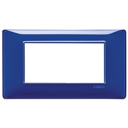 Placca 4M Reflex zaffiro Plana 