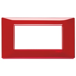 Placca 4M Reflex rubino Plana 