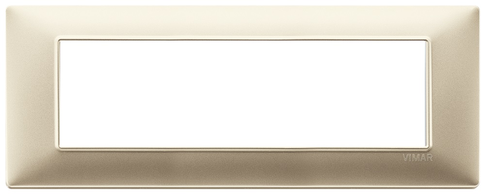 Placca 7M champagne opaco