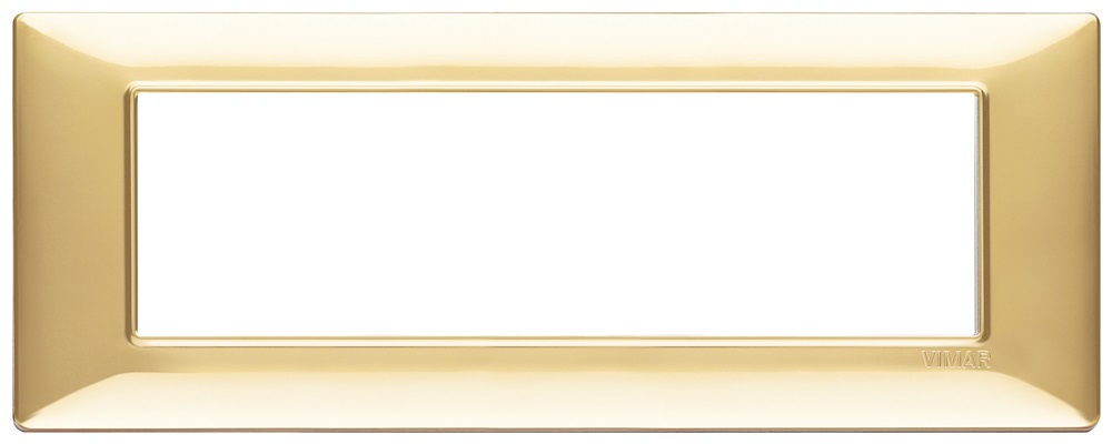 Placca 7M oro lucido Plana 