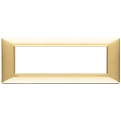 Placca 7M oro lucido Plana 