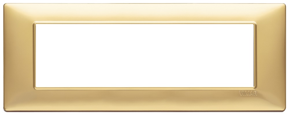 Placca 7M oro opaco Plana 