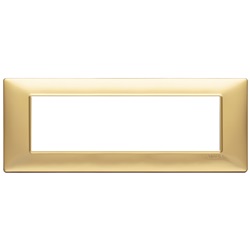 Placca 7M oro opaco Plana 