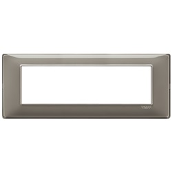 Placca 7M Reflex cenere Plana 