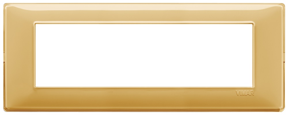 Placca 7M Reflex ambra Plana 