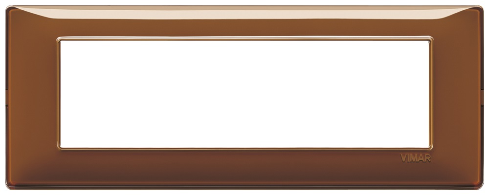 Placca 7M Reflex tabacco Plana 