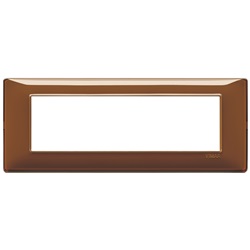Placca 7M Reflex tabacco Plana 