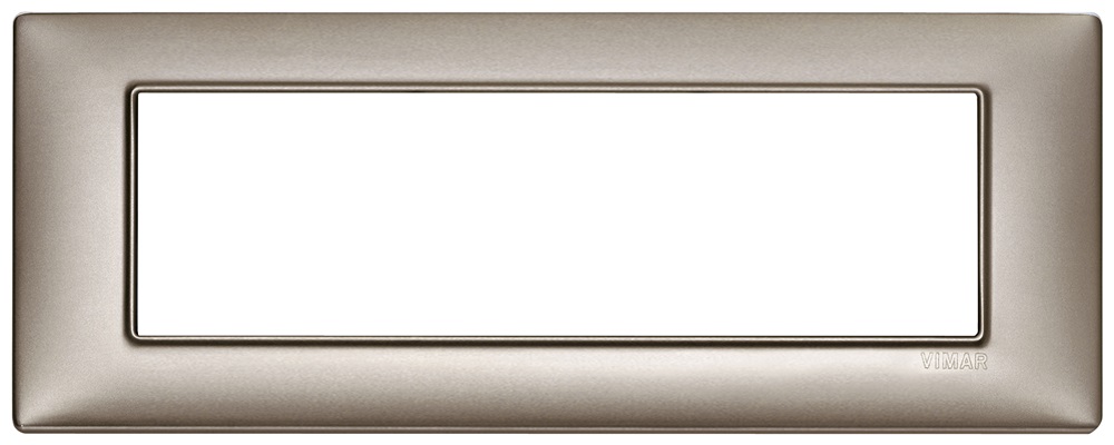 Placca 7M nichel perlato Plana 