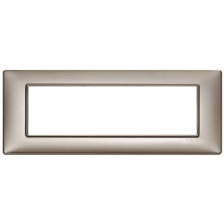 Placca 7M nichel perlato Plana 