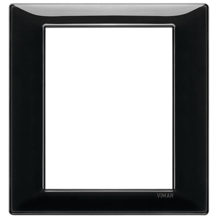 Placca 8M nero Plana 