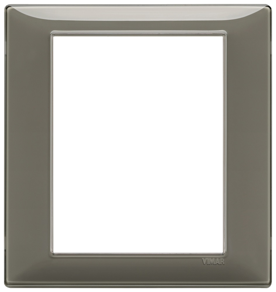 Placca 8M Reflex cenere Plana 