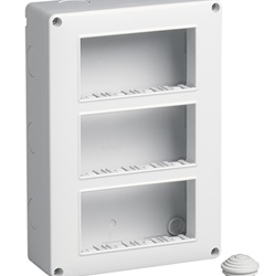 Contenitore IP40 12 moduli verticale per parete Eikon Arké Plana
