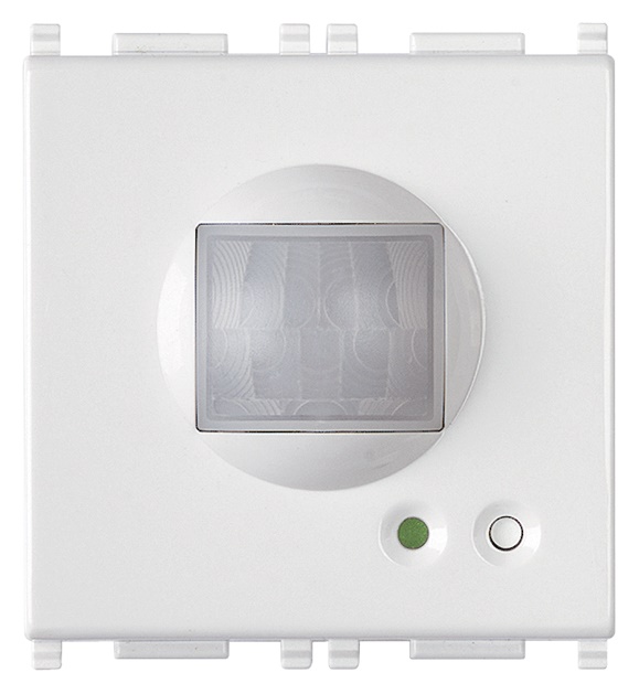 Rivelatore IR KNX bianco 2 moduli movimento infrarossi passivi per automazione edificio