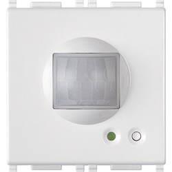 Rivelatore IR KNX bianco 2 moduli movimento infrarossi passivi per automazione edificio