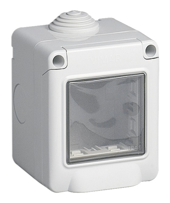 Contenitore IP55 da parete 2 moduli per Eikon Arké Plana protezione elevata