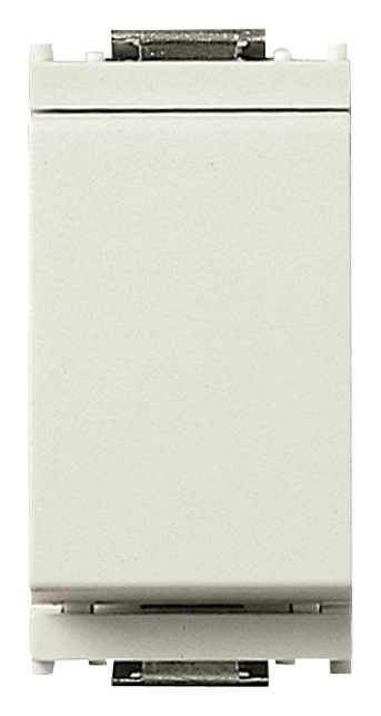 Interruttore 1P 10AX 250V bianco per lampade con alimentatore integrato uso domestico