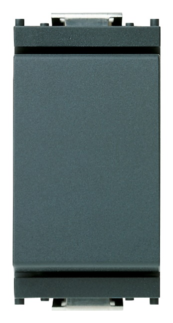 Interruttore 1P 16AX 250V grigio per lampade con alimentatore integrato