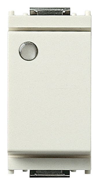 Interruttore 1P 16AX lum.so bianco Idea 