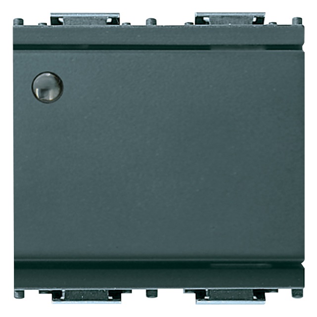 Interruttore 1P 16AX lum.so 2M grigio Idea 