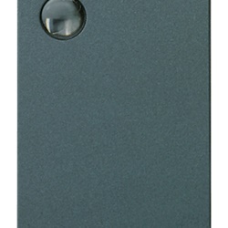 Deviatore 1P 16AX luminoso grigio per segnalazione elettrica 250V max 200W