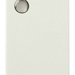 Deviatore 1P 16AX luminoso bianco per impianti elettrici domestici