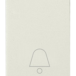 Pulsante 1P NO 10A campanello bianco Idea 