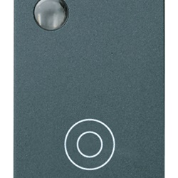 Pulsante 1PNO luminoso 10A 250V segnalazione grigio generico
