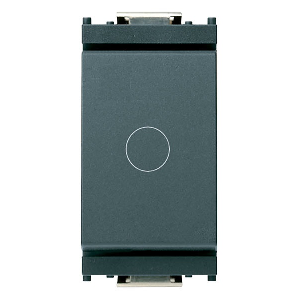 Pulsante 1P NC 16A grigio Idea 