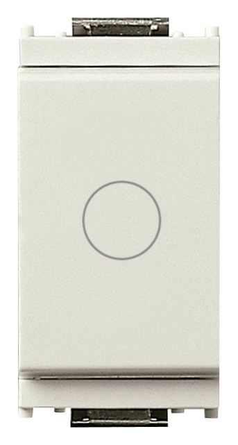 Pulsante 1P NC 16A bianco arresto 250V per comando elettrico industriale