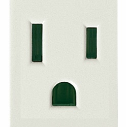 Presa elettrica SICURY 2P+T 15A 127V standard USA Arabia Saudita bianco