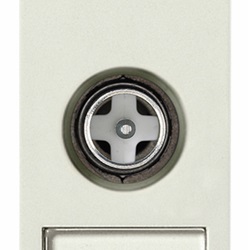 Presa coassiale TV-RD-SAT diretta bianco Idea 